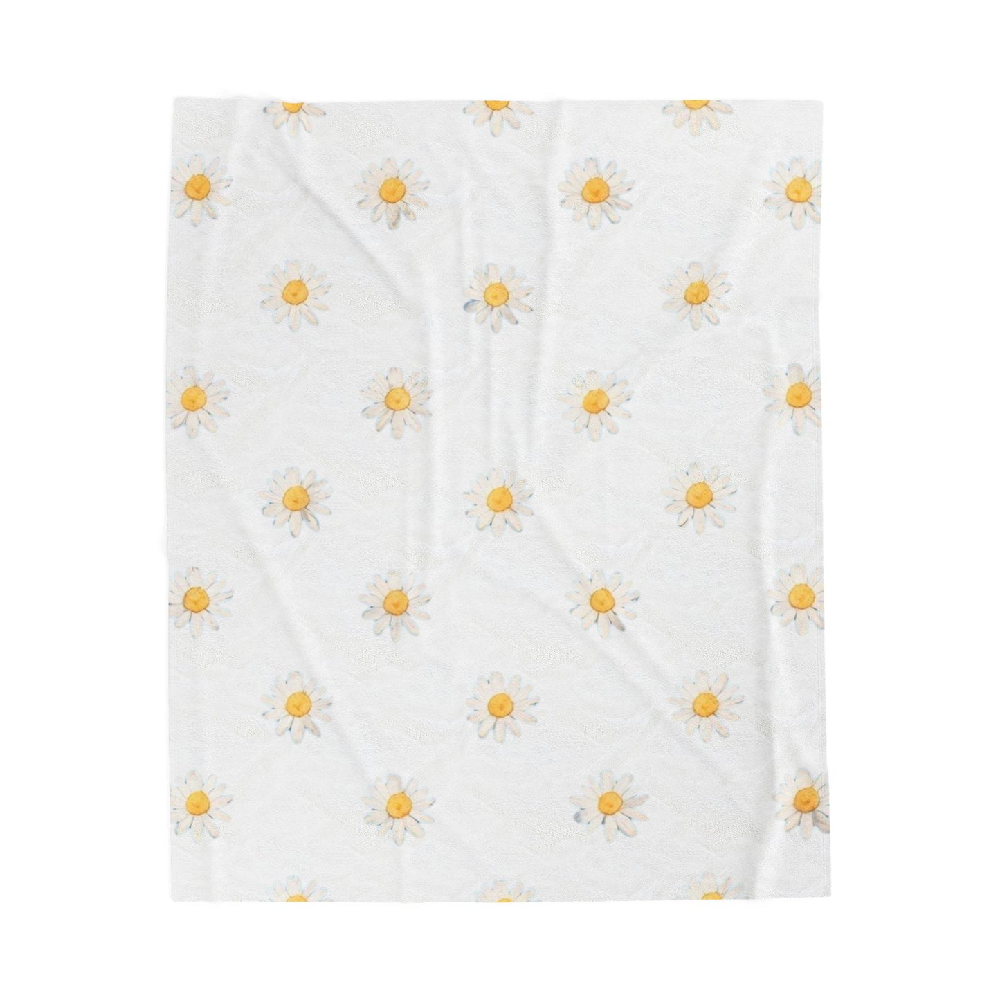 Velveteen Plush Blanket - Daisy Lovers Cozy Blanket