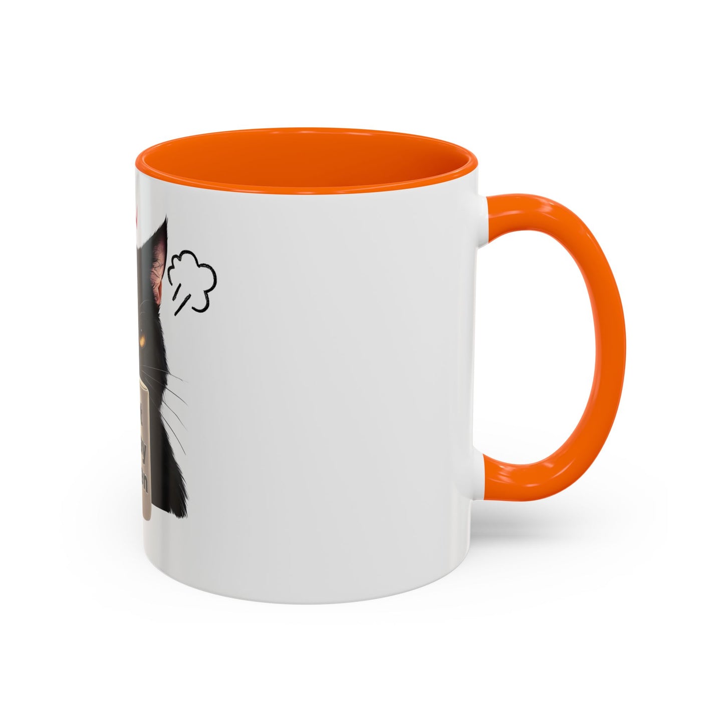 Not Today Karen Cat Coffee Mug - Funny Black Cat Mug for Cat Lovers