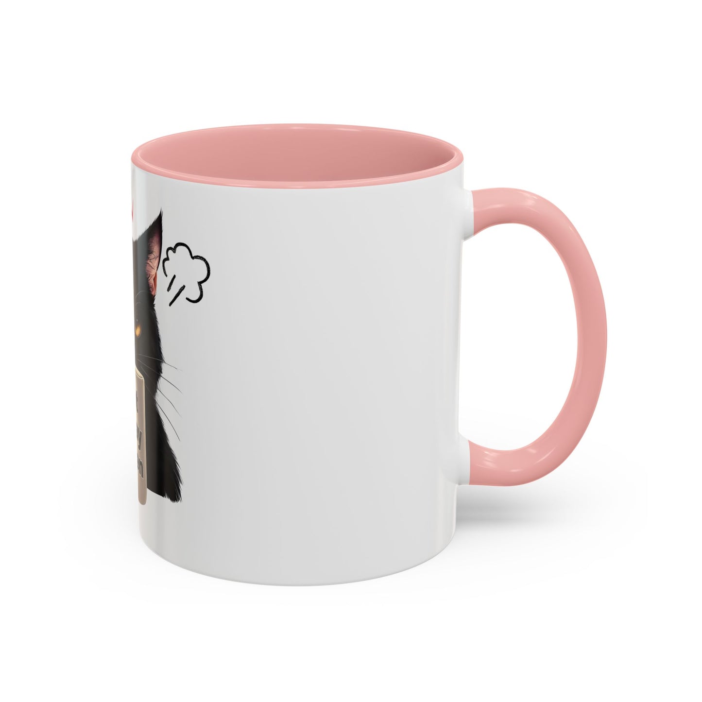 Not Today Karen Cat Coffee Mug - Funny Black Cat Mug for Cat Lovers