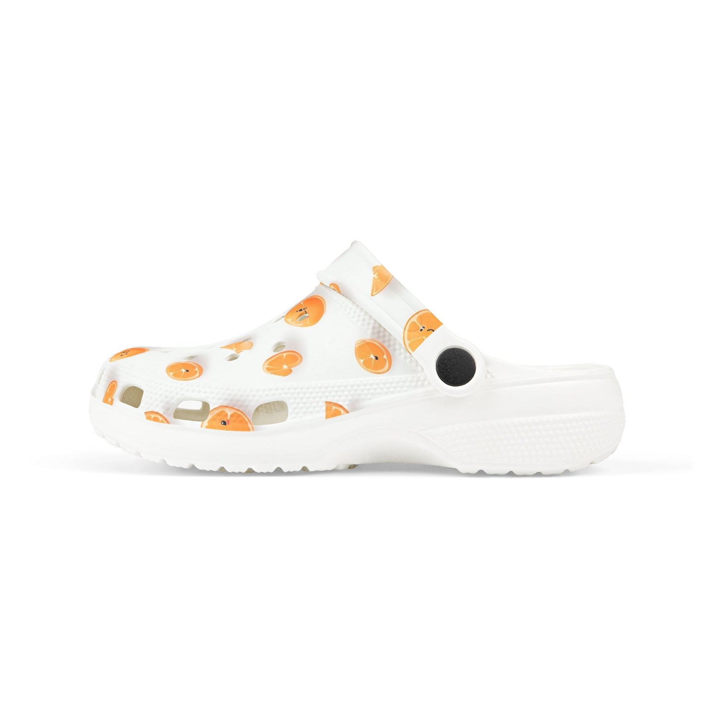 Kid's Orange Themed Crocs - Fun, Comfortable Summer Footwear