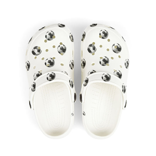 Kids' Soccer-themed Crocs - Comfortable, Playful Footwear for Young Athletes