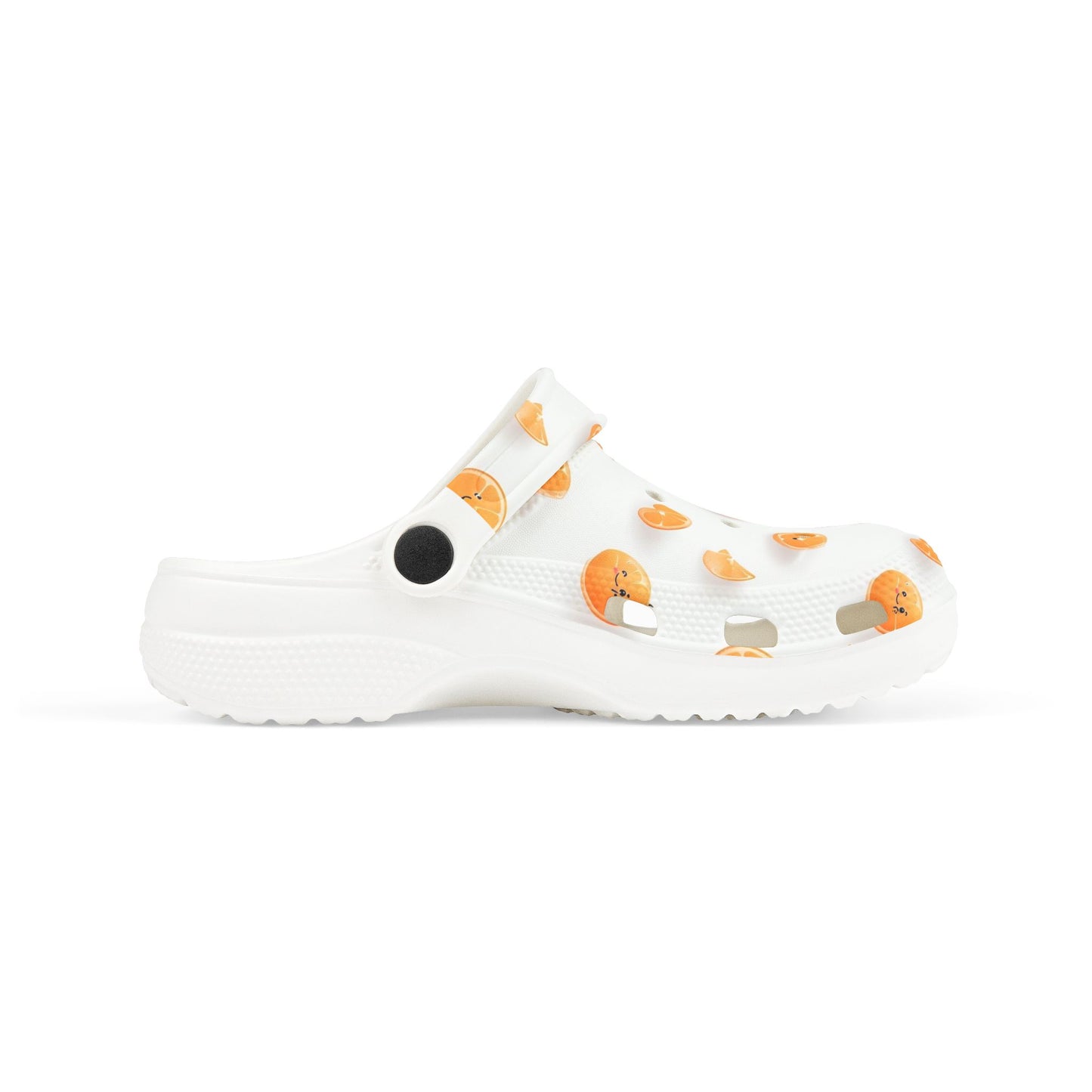 Kid's Orange Themed Crocs - Fun, Comfortable Summer Footwear