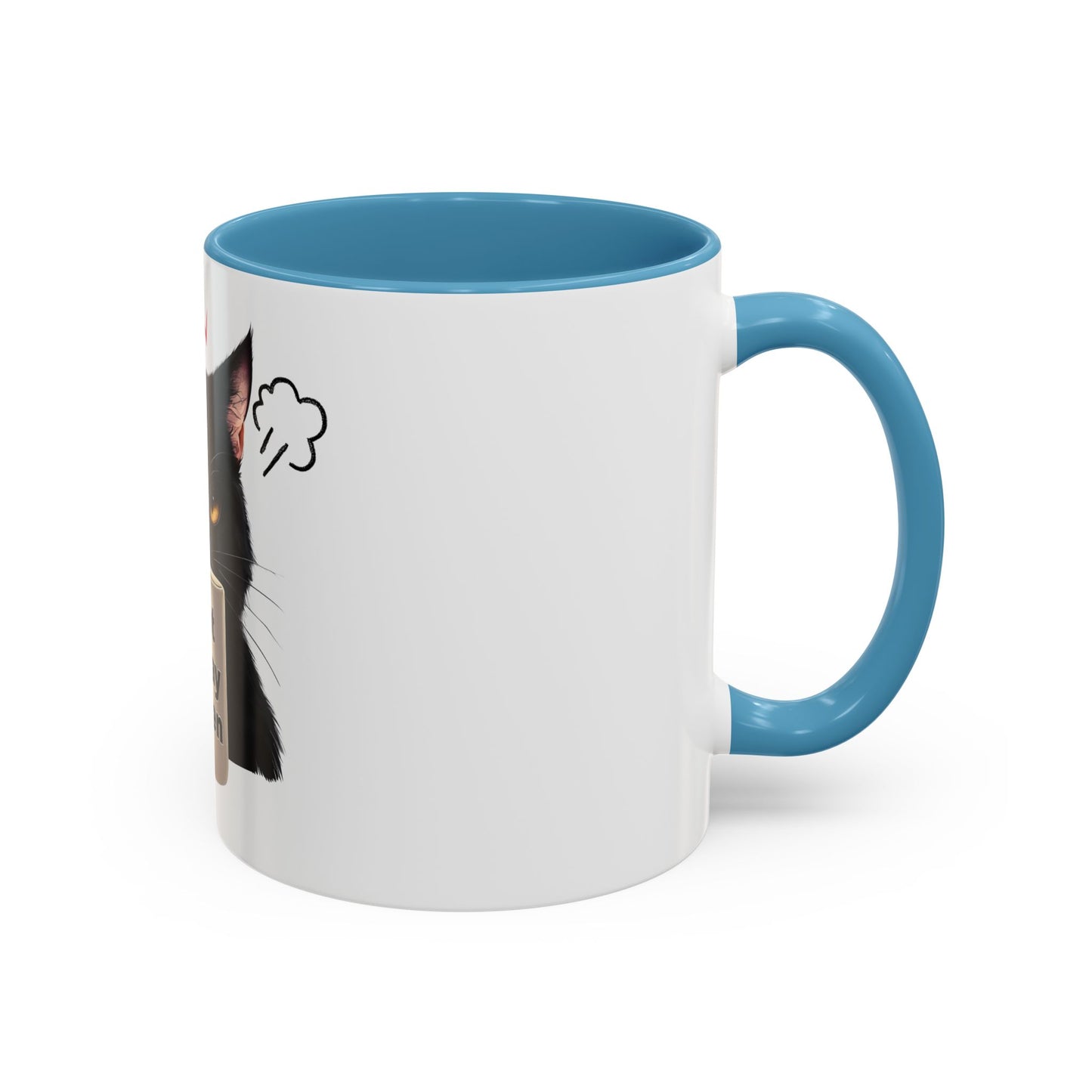 Not Today Karen Cat Coffee Mug - Funny Black Cat Mug for Cat Lovers